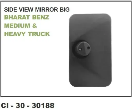 [MD 03567] Side Mirror-Bharat Benz Big 