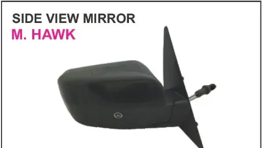 [MD 13372] Side Mirror-M Hawk Cable (Vxi) Lh 