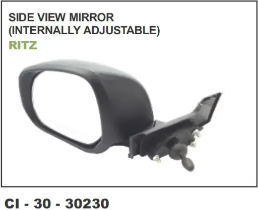 [MD 1379] Side Mirror-Ritz Rh 
