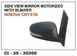 [MD 20488] Side Mirror-Innova Crysta Motor With Blinker Lh